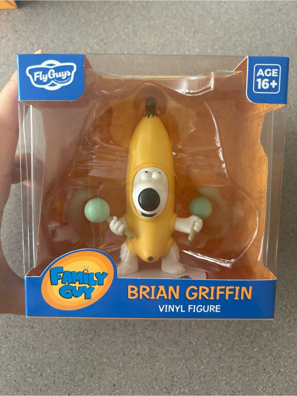 Family Guy Brian Griffin Banana Vinyl Figure